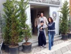 SUÇ MAKİNESİ KADIN YAKALANDI