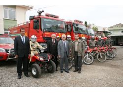 Kaz Dağları'nda Yangına Karşı Motosikletli Ve Kameralı Sistem