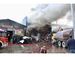 Sincan Organize Sanayi Bölgesi'nde Yangın