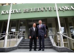 Fikret Orman, Kartal Belediye Başkanı'nı Ziyaret Etti