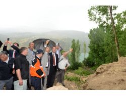 Çöken Güney Şelalesi'ne Gelen Suyun Güzergâhı Değiştirilecek