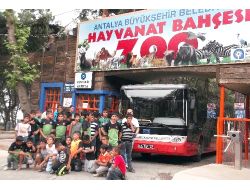 Yeşildereli Öğrenciler Antalya Hayvanat Bahçesi’nde