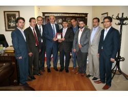 Magester Başkanı Yücelik'e 'Hayırlı Olsun' Ziyareti