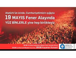 Antalya Büyükşehir Belediyesi 19 Mayıs’ta Kayahan Konseri Düzenliyor