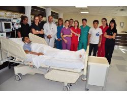 Alanya'da Kalp Ana Damarı Yırtılan Hastaya Özel Yöntemle Yapay Damar Takıldı