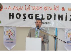 Alanya'da Tarım Şenliğine 40 Firma Katıldı
