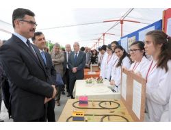 Öğrenciler Araştırma Projelerini Bilim Fuarı'nda Sergiledi