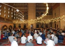 Regaip Kandili’nde Selimiye Camii'nde Eller Semaya Açıldı