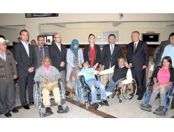 Samsun'da 60 Engelli Tekerlekli Sandalye Sahibi Oldu