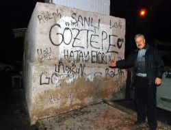İzmir'de Duvarlara Yazılan Yazılar Görüntü Kirliliğine Sebep Oluyor