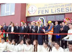 Bakan Eroğlu, Afyonkarahisar'da Okul Açılışı Yaptı