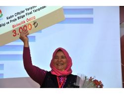 Antalyalı Kadın Çiftçi Birinci Oldu