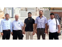 Suudi Arabistan'dan İşadamları Muğla'da Mermer Fabrikaları Gezdi