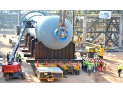 Tüpraş, Fuel Oil Dönüşüm Projesinde En Ağır Ekipmanı Yerleştirdi