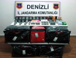 Denizli'de Kaçak Telefon, Giyim Eşyası Ve Kozmetik Ürünler  Ele Geçirildi!