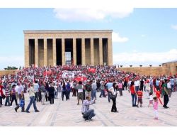 Ankara'da 'Vatan, Cumhuriyet Ve Emek' Mitingi