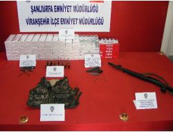 Polisin Ateş Açarak Durdurduğu Araçtan Silahlar Çıktı