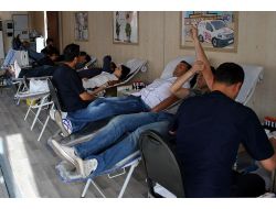 Midyat’ta Kızılay’a 300 Ünite Kan Toplandı