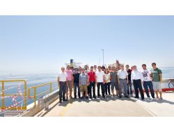 Sualtı Teknolojisi Öğrencileri Ceyhan Deniz Terminali'ni Gezdi