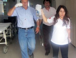 Köpeğe Çarpmamak İçin Takla Atan Araçta Kopan Parmak Hastaneye Yetiştirildi