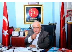 Mhp'li Kılıç: Samsun Esnafı Borç Batağında