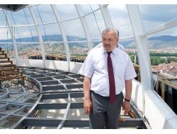 Herkes 66 Metre Yükseklikten Turhal'ı Seyredecek