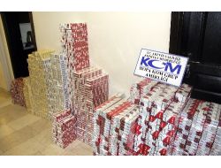 Hopa'da Kaçak Sigara Operasyonu