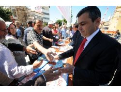 Çorum'da 7 Bin 500 Kişiye Süt Ve Ayran Dağıtıldı