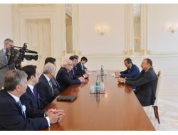 Aliyev Milli Eğitim Bakanı Avcı'yı Kabul Etti