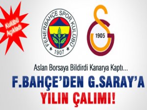 F.Bahçeden Cimboma Yılın Çalımı