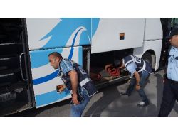 Fenerbahçe Taraftarlarını Taşıyan Otobüste Kesici Alet Bulundu (Özel)