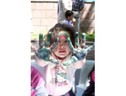 Minikler Hayal Dünyalarını Resmetti