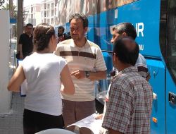 İşkur Kampanya Otobüsü Reyhanlı’da Çalışmalarına Başladı