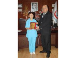 Rize'de Yılın Hemşiresi Seçildi
