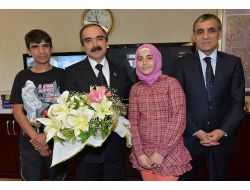 Siirtli Öğrencilerden Vali Coş’a Ziyaret