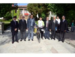Yeşilay Gönüllüsü Bisiklet Turunda Muğla'ya Uğradı