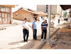 Mustafakemalpaşa'da Cadde Ve Sokaklar Parke Taşına Kavuşuyor