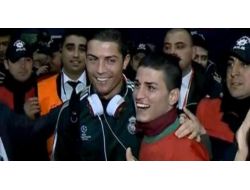 Ünlü Futbolcu Ronaldo'nun Benzeri Kültür Şöleni'nde