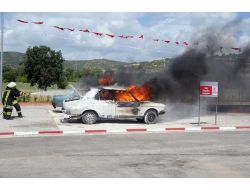 Türkiye'nin Dördüncü Büyük İtfaiye Eğitim Sahası Hizmete Girdi