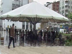 ELAZIĞ YAĞMURA TESLİM OLDU!