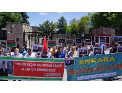 Rusya Büyükelçiliği Önünde 'Medet Ünlü' Protestosu