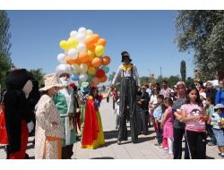 Minikler Okul Öncesi Eğitim Şenliği'nde Eğlendi