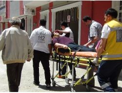 Yaşlı Kadın Komşusunun Evine Düştü