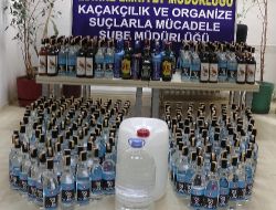 Sahte Bandrollü İçkiler Ele Geçirildi