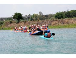 Berdan Barajı'nda Rafting Şenliği
