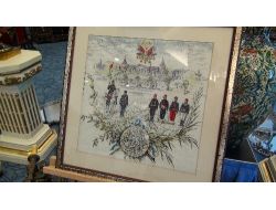 Antika İpek Mendil İle Birlik Çağrısı