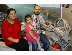 Kültür Şöleni’nin En Genç Ziyaretçisi 13 Günlük Ahmet Bera Oldu