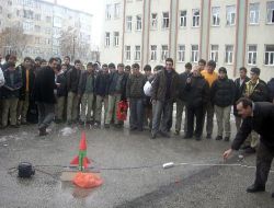 Aziziye Koleji Su Roketi Yarışması Düzenledi