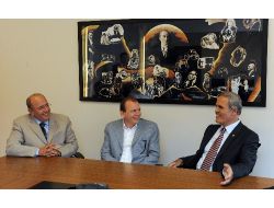 Başkan Altepe, Bursa Ticaret Borsası Başkanı Matlı'yı Ziyaret Etti