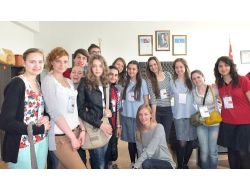 Aslanoba Anadolu Lisesi Avrupalı Misafirlerini Ağırladı